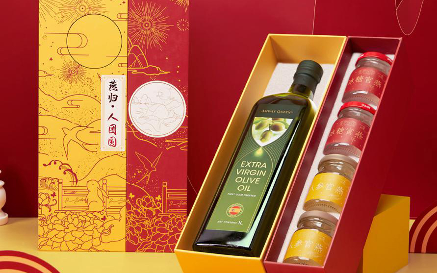 燕之屋聯(lián)名安利，推出限定款“燕歸·人團(tuán)圓”燕窩橄欖油中秋禮盒